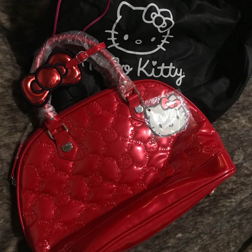 NEW Candy Apple RED Hello Kitty Sanrio 16L x 11H